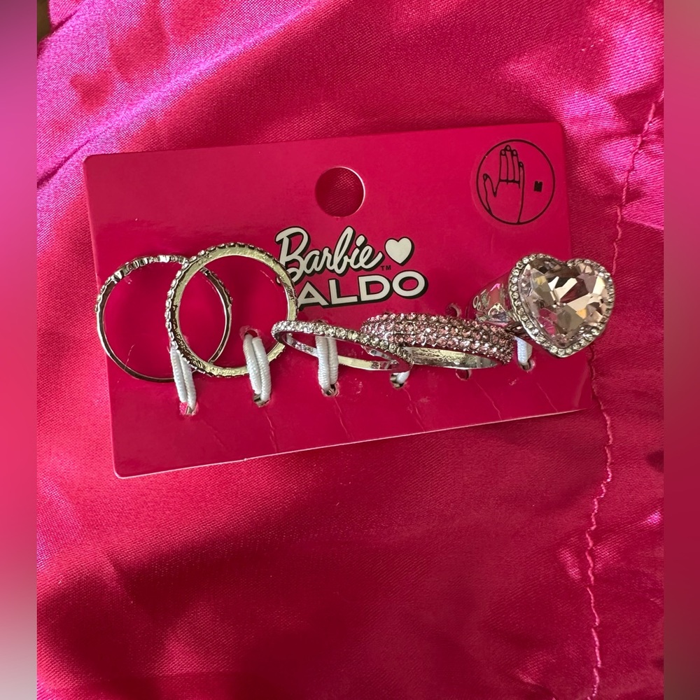 Barbie X Aldo Rings Size Medium